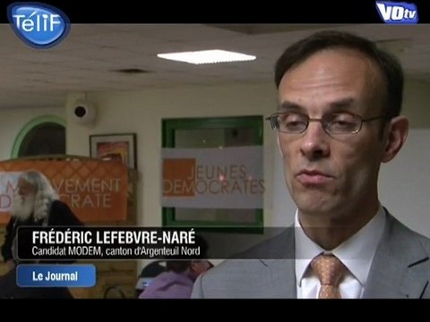 Cantonales : Présentation des candidats MoDem (Val-d'Oise)