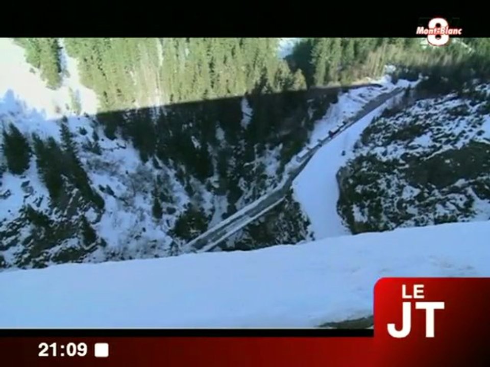 Le barrage de Roseland montre ses dessous (Beaufortain)