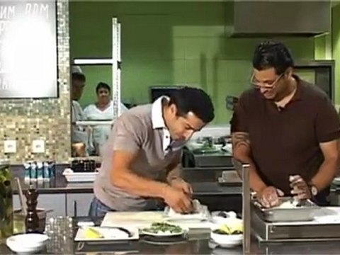 Дорада запеченная в морской соли