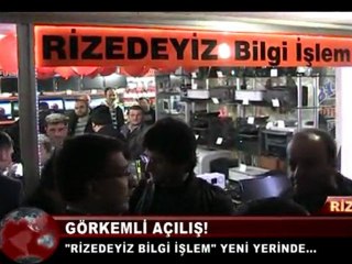 Rizedeyiz Bilgi İşlem Açılış Töreni