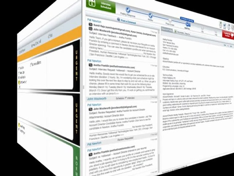 Recruitment Software with Enhanced Status Tracking