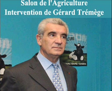 Salon de l'Agriculture de Tarbes Discours de Gérard Trémège
