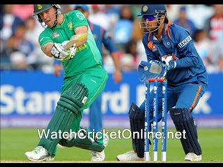watch cricket world cup Series 2011 South Africa vs India li