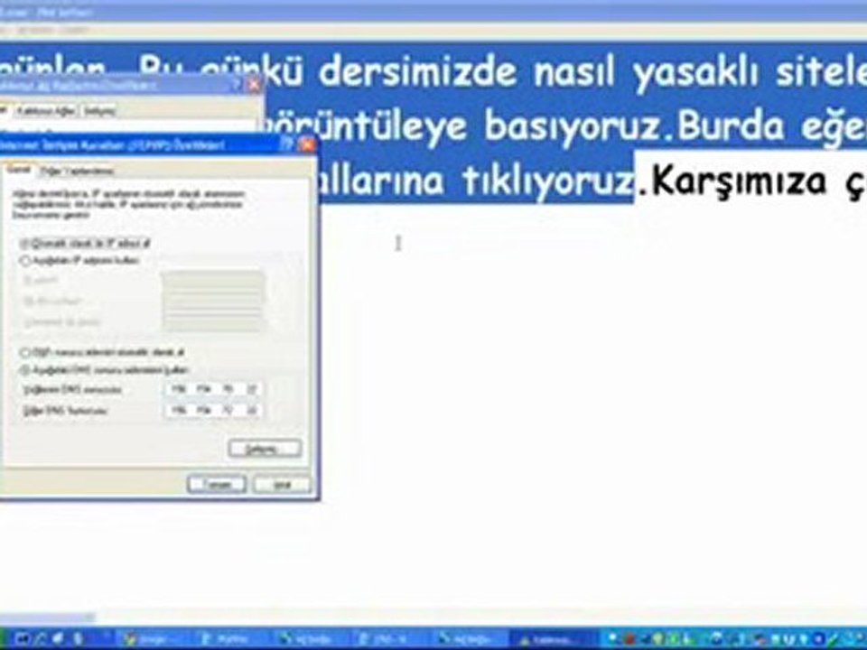 Yasaklı sitelere girmek