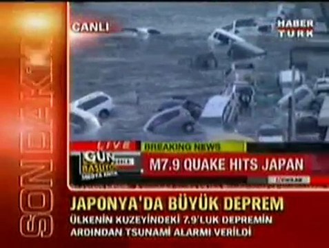 Japonya'da 8.9 büyüklüğünde deprem... Dünya dehşetle izliyor