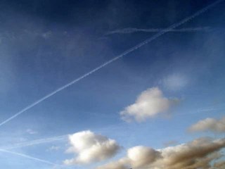 Chemtrails over London