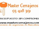 Cerrajeria Sant Andreu - Barcelona. Cerrajero en Sant Andreu T. 934 283 131