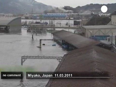 Un Tsunami touche les côtes du Japon - no comment