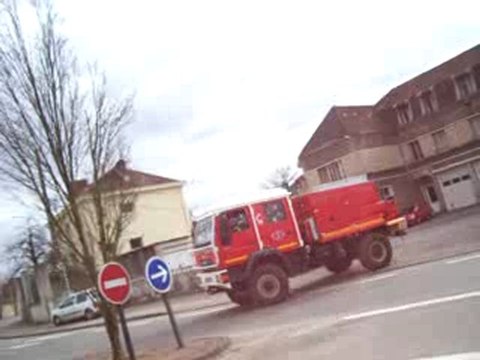 DEPART C.C.F SAPEURS POMPIERS DE CHAUMONT