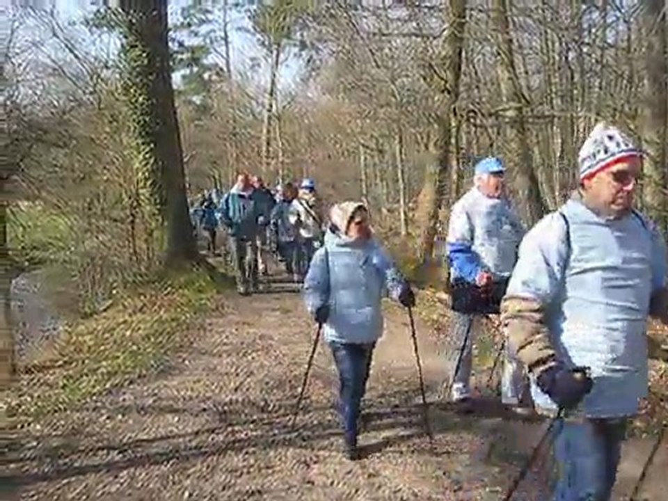 Initiation à la marche nordique du Comité Féminin du Loiret