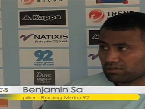 Rugby365 : Le Racing prêt pour le choc