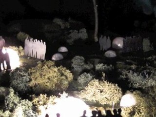 Etape de travail de la création "Entrailles" - Cie Azimuts