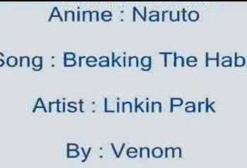 AMV - Naruto- Breaking The Habit