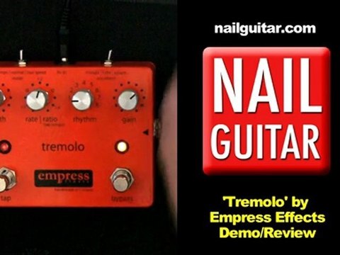 Guitar Pedal Demo: Tremolo by Empress Effects - Test & ...
