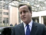 Cameron sends condolences to Japan