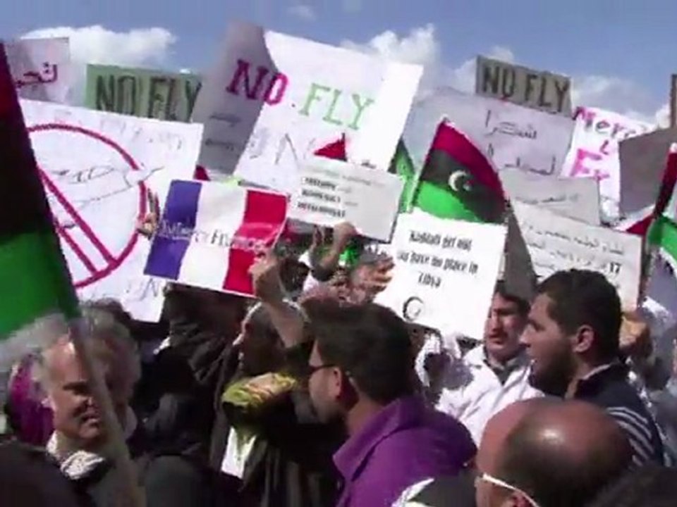 Libye: manifestation contre Kadhafi à Benghazi