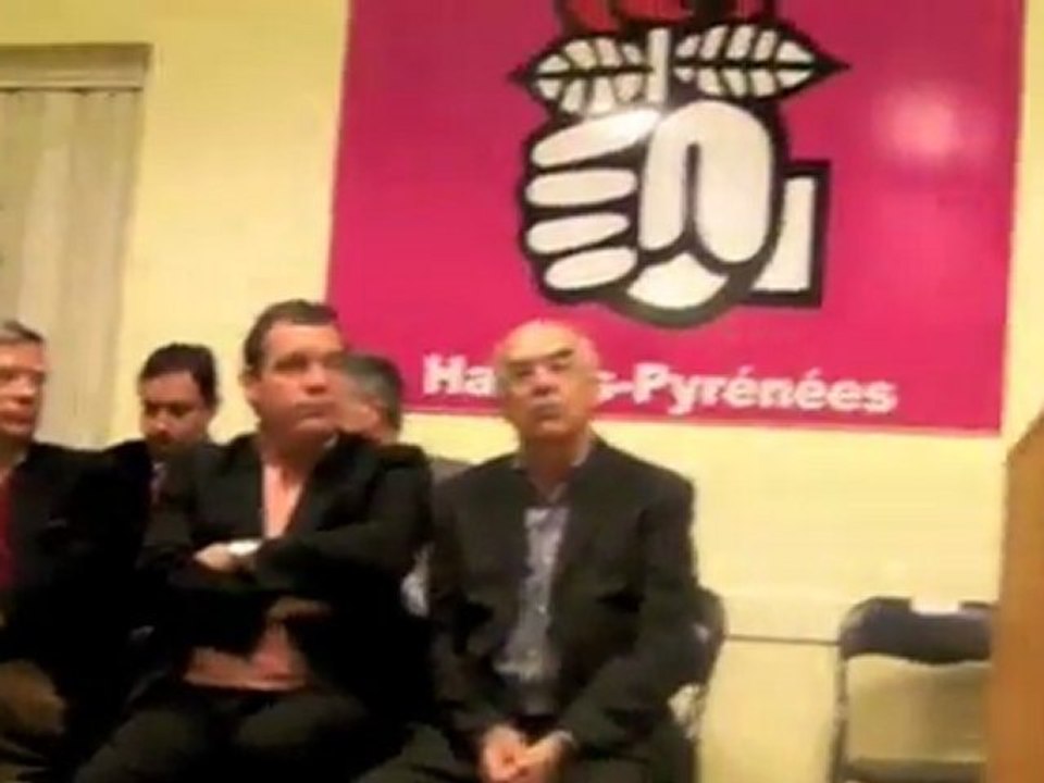 Cantonales 2011 - Martine Aubry à Tarbes