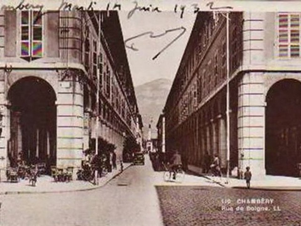 une carte postale de CHAMBERY