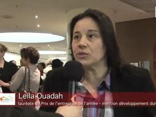 Le prix de l'entrepreneuse 2010 - Maïtis Chalain // Lily Liste primée