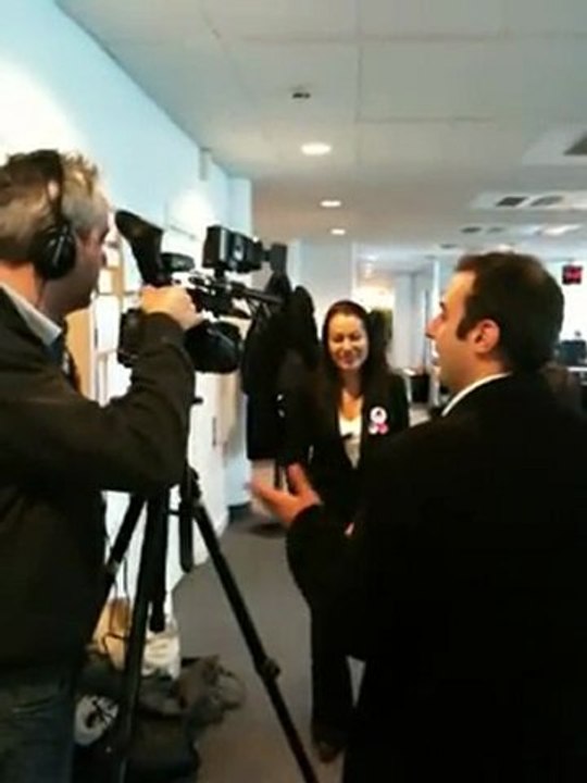 Lily Liste à la BFM Académie -Making of film de présentation