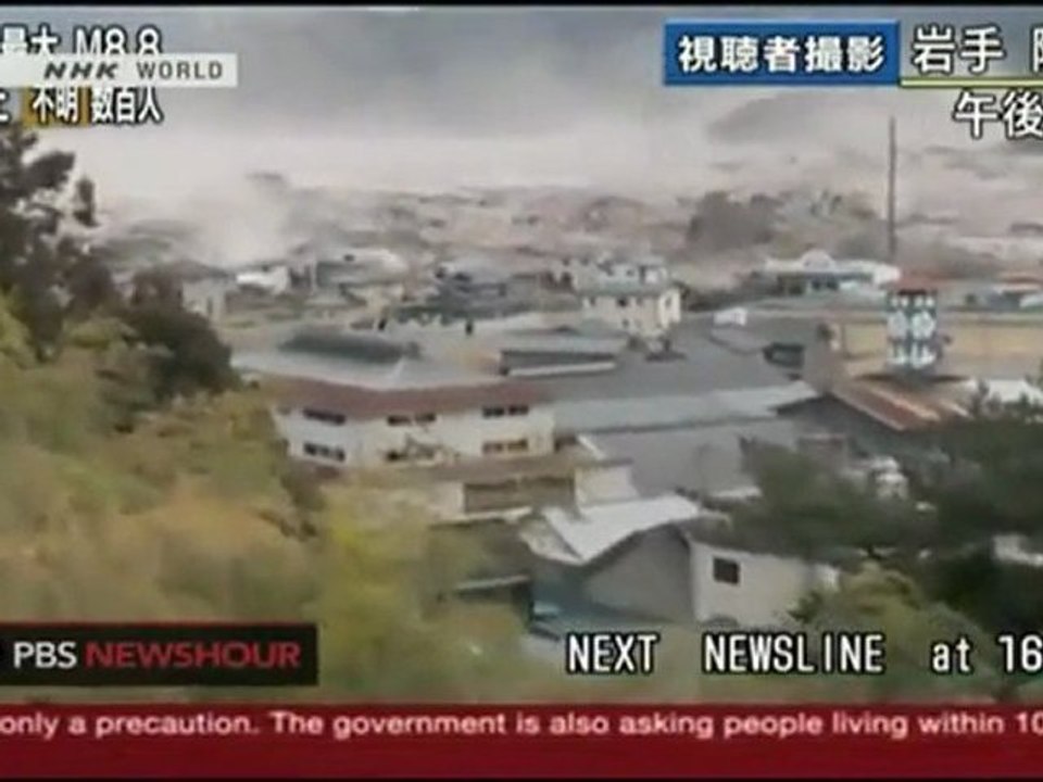 Tsunami Strikes Japan