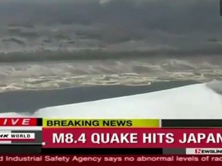 quake tsunami in Japan 11.03.2011