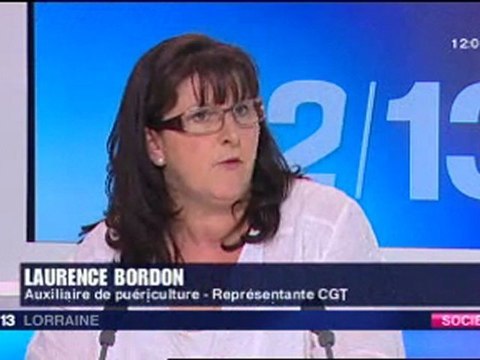12/13 France3 Lorraine 11/03/11 : Pas de bébés à la consigne
