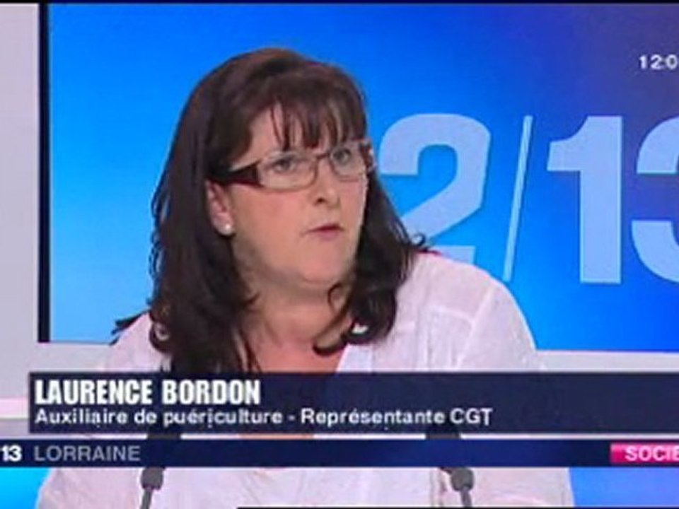 12/13 France3 Lorraine 11/03/11 : Pas de bébés à la consigne