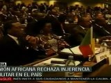 Unión Africana rechaza injerencia militar en Libia