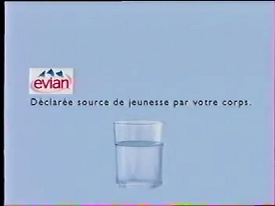 Publicité Evian 2001