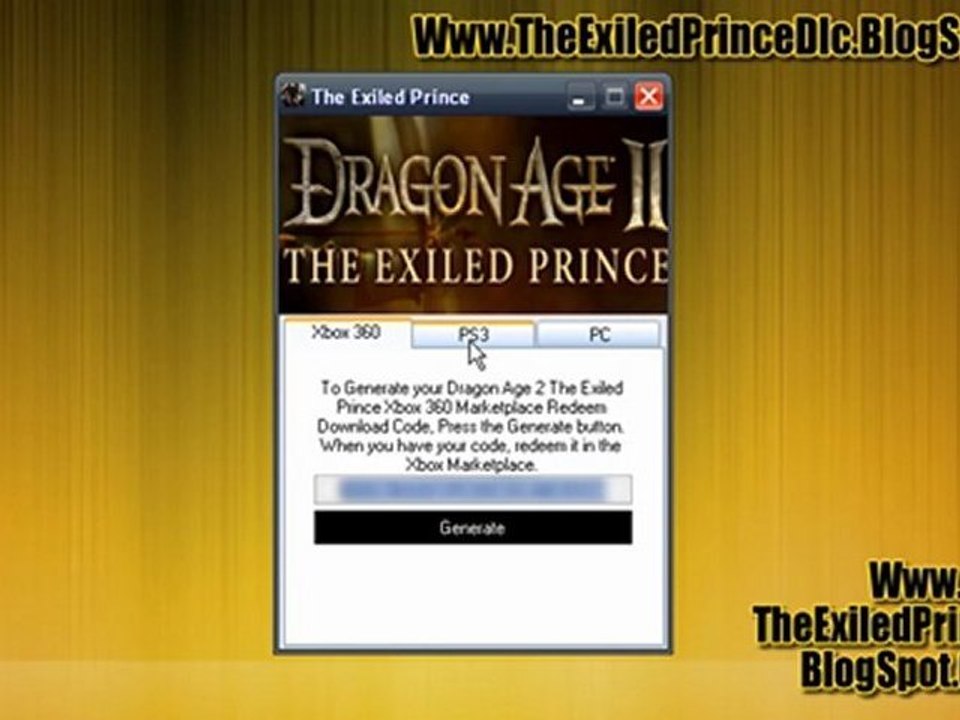 The Exiled Prince DLC Code Free - Dragon Age 2 Tutorial