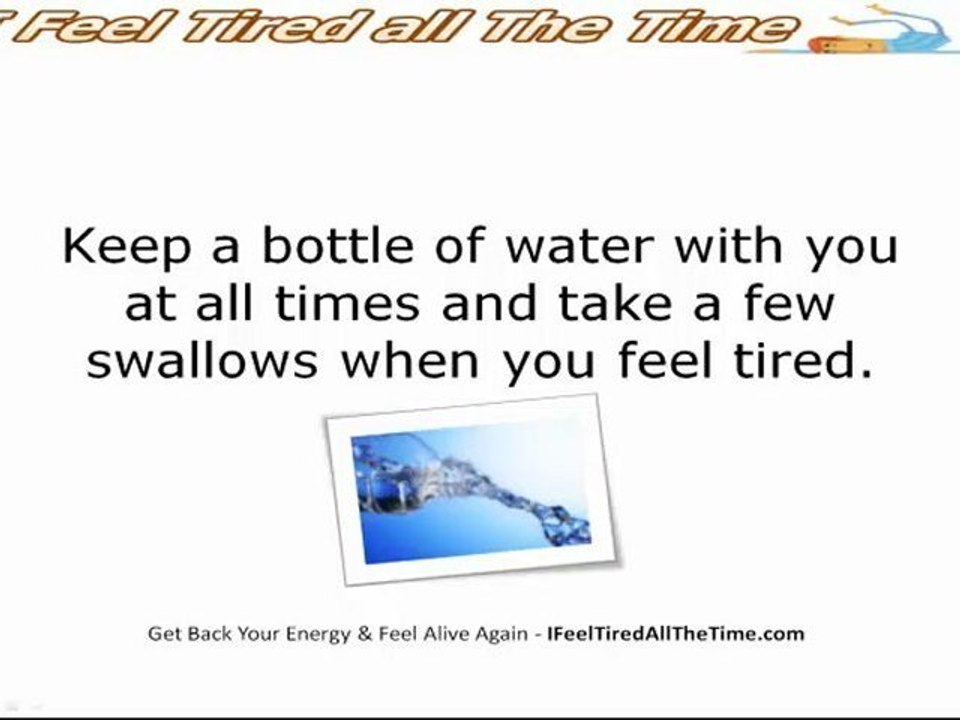 I Feel Tired All the Time {What's|What Exactly Is Wrong With