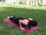 Yoga Upward Facing Dog Pose - Women's Fitness