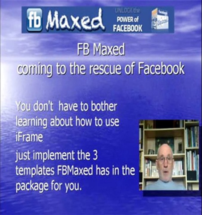 Your whole website inside Facebook pages!