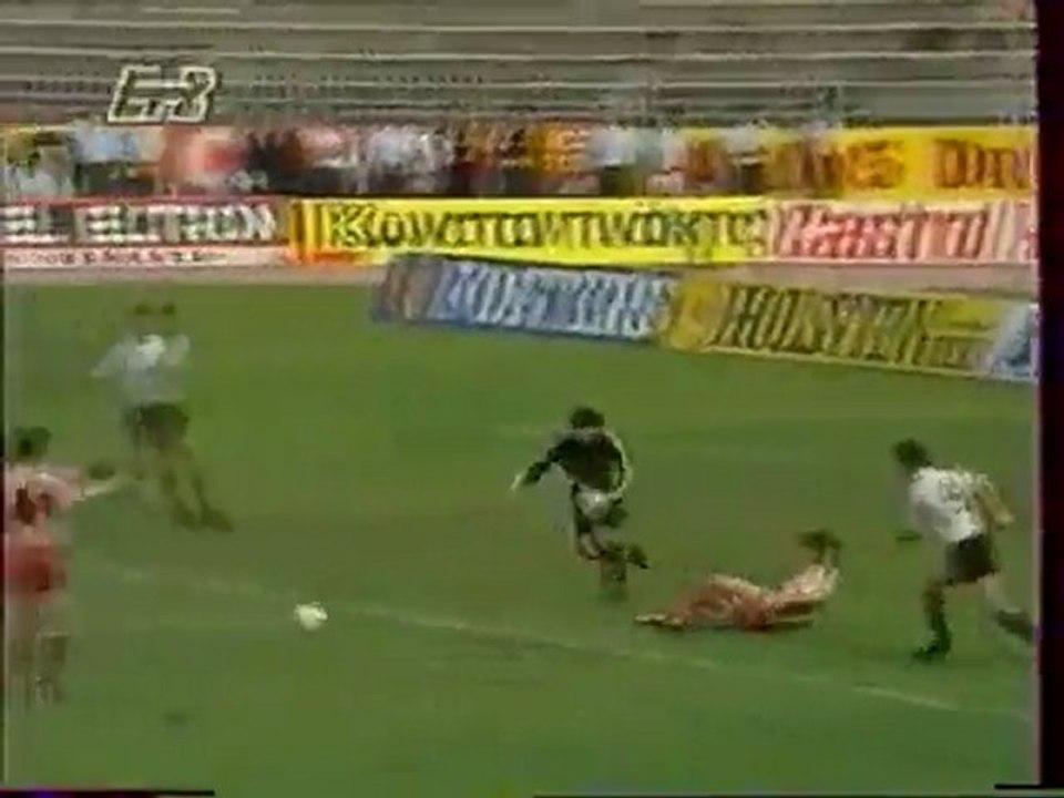 paok vs olympiakos 1-2 1991-92