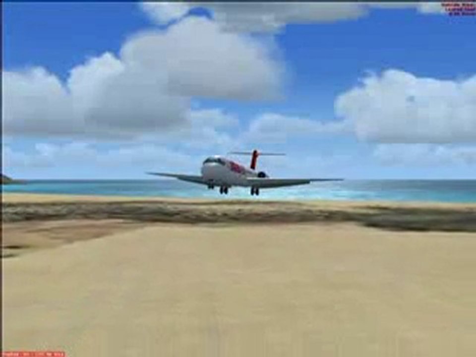 Atlasjet Md 83 Dalaman Visual Landing