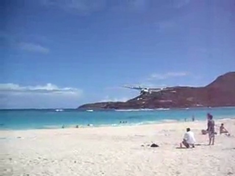 Cessna Caravan Landing in St. Barths