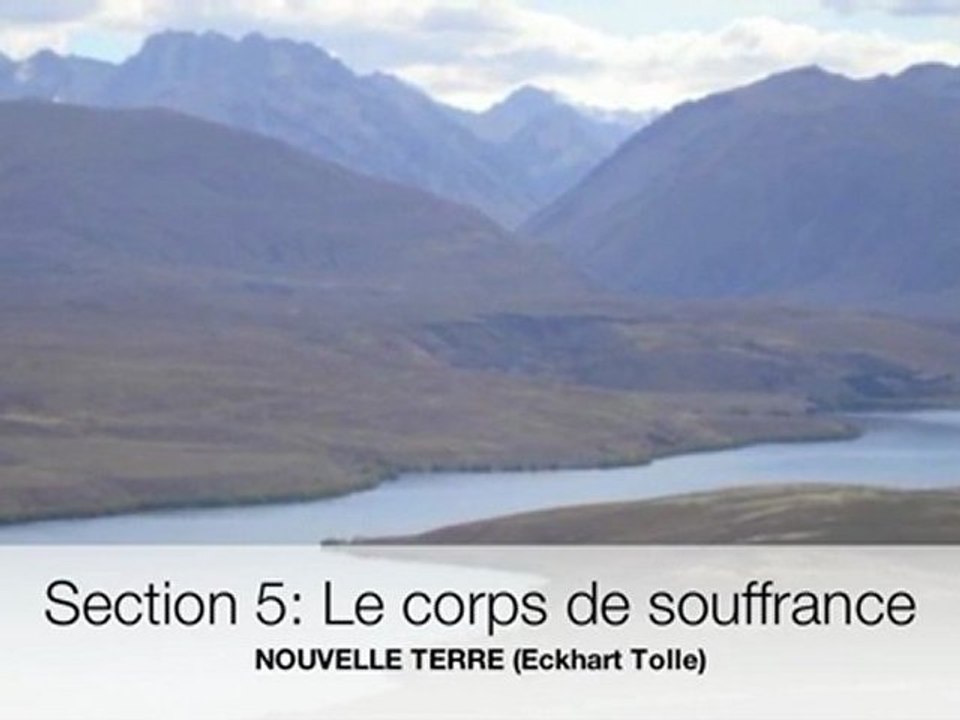 LE CORPS DE SOUFFRANCE DE ECKHART TOLLE