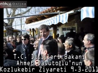 Ahmet Davutoglu'nun Kozlukebir (Arriana) Ziyareti