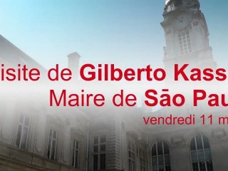 Visite du maire de Sāo Paulo à Lyon