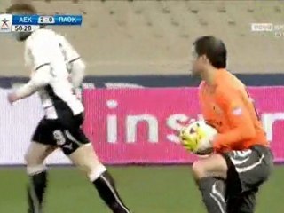 ΑΕΚ-ΠΑΟΚ 4-0 06-03-2011