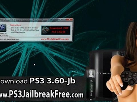SONY PS3 Jailbreak 3.60 - PS3 Custom firmware 3.60-JB Hack