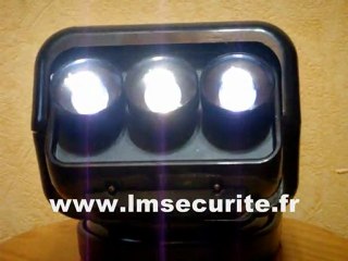 PROJECTEUR  MERCURA  ZENIT  MOTORISE  COMMANDE  SANS  FIL