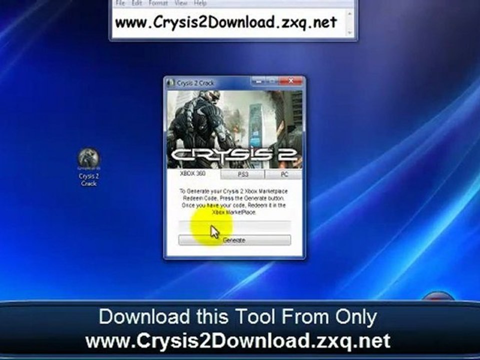 Crysis 2 Keygen for XBOX360 , PS3, PC Free