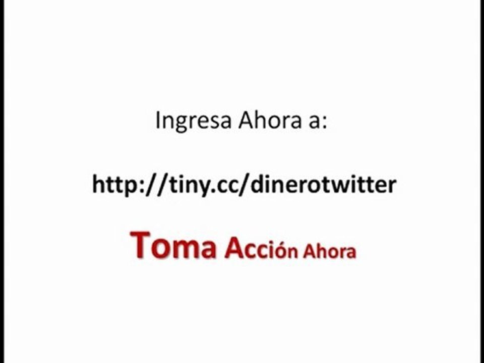Gana Dinero con Twitter