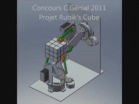 Concours C.Génial 2011 - Projet Le Rubik's Cube