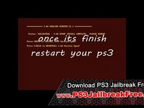 PS3 BYPASS 3.60 FIRMWARE (SPOOF METHOD) Jailbreak 3.60-jb