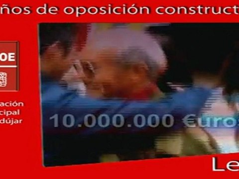 INFORME DE GESTIÓN SOCIALISTA EN ANDÚJAR 2007-2011