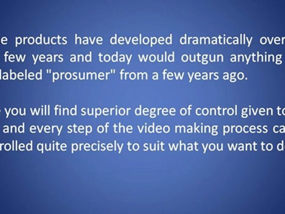 Types of Video Editing Software