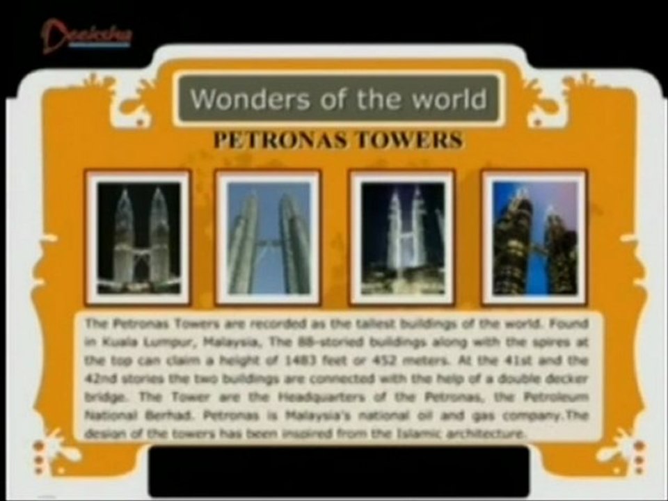 Wonders Of The World  - Petronas Tower